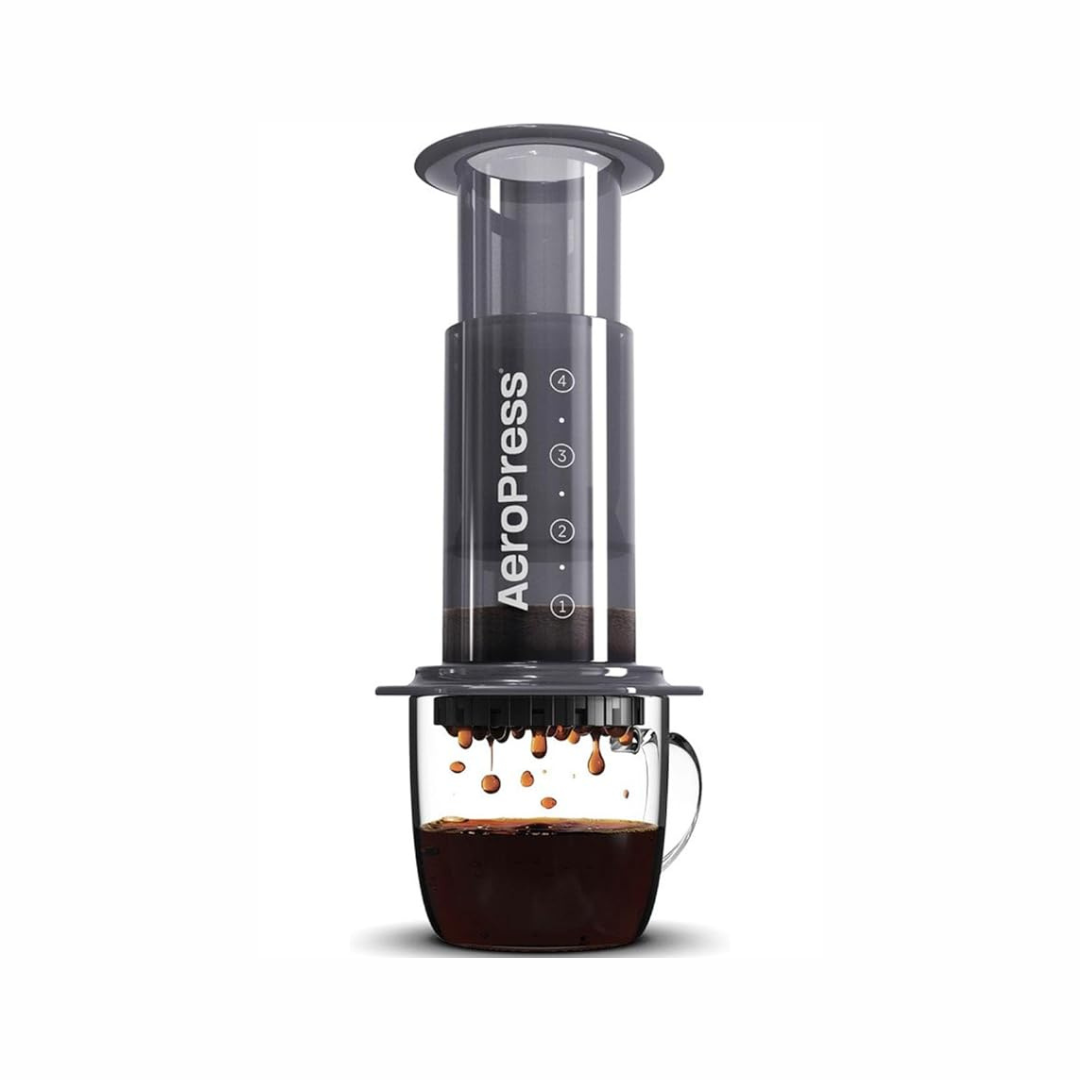 AEROPRESS CLEAR BLACK COFFEE MAKER
