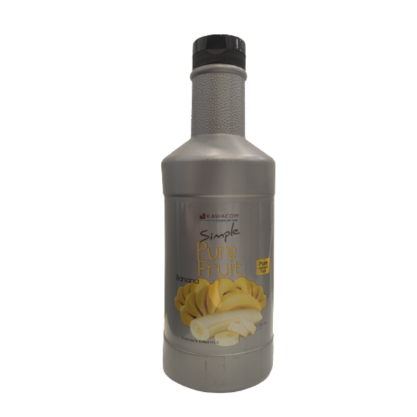 BANANA SIMPLE FRUITY PUREE 1L