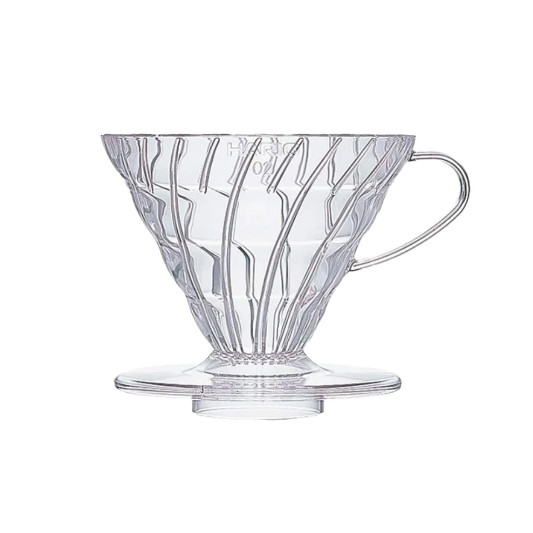 HARIO DRIPPER PLASTIC V60-02 CLEAR