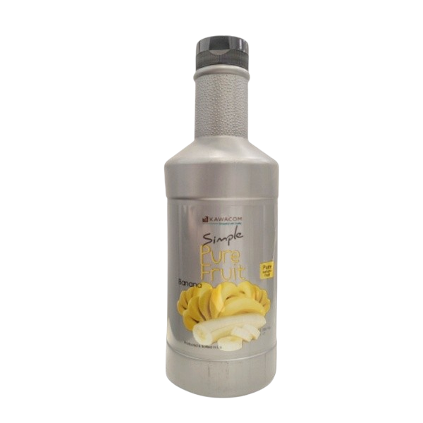 BANANA SIMPLE FRUITY PUREE 1L