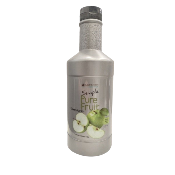 GREEN APPLE SIMPLE FRUITY PUREE 1L