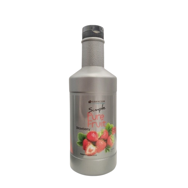 STRAWBERRY SIMPLE FRUITY PUREE 1L