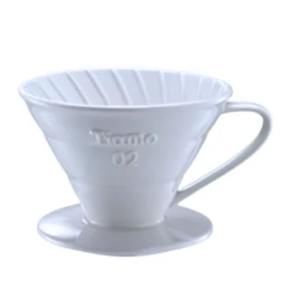 TIAMO DRIPPER CERAMIC V02 WHITE