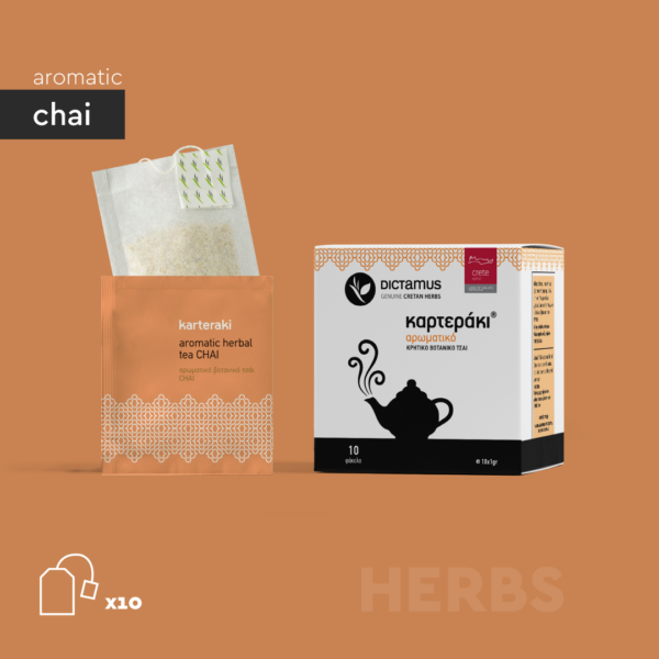 KARTERAKI AROMATIC HERBAL TEA CHAI x 10TB