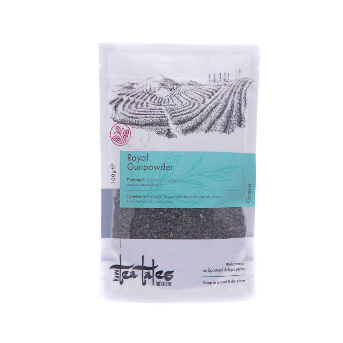 TEA TALES GREEN TEA ROYAL GUNPOWDER 100g