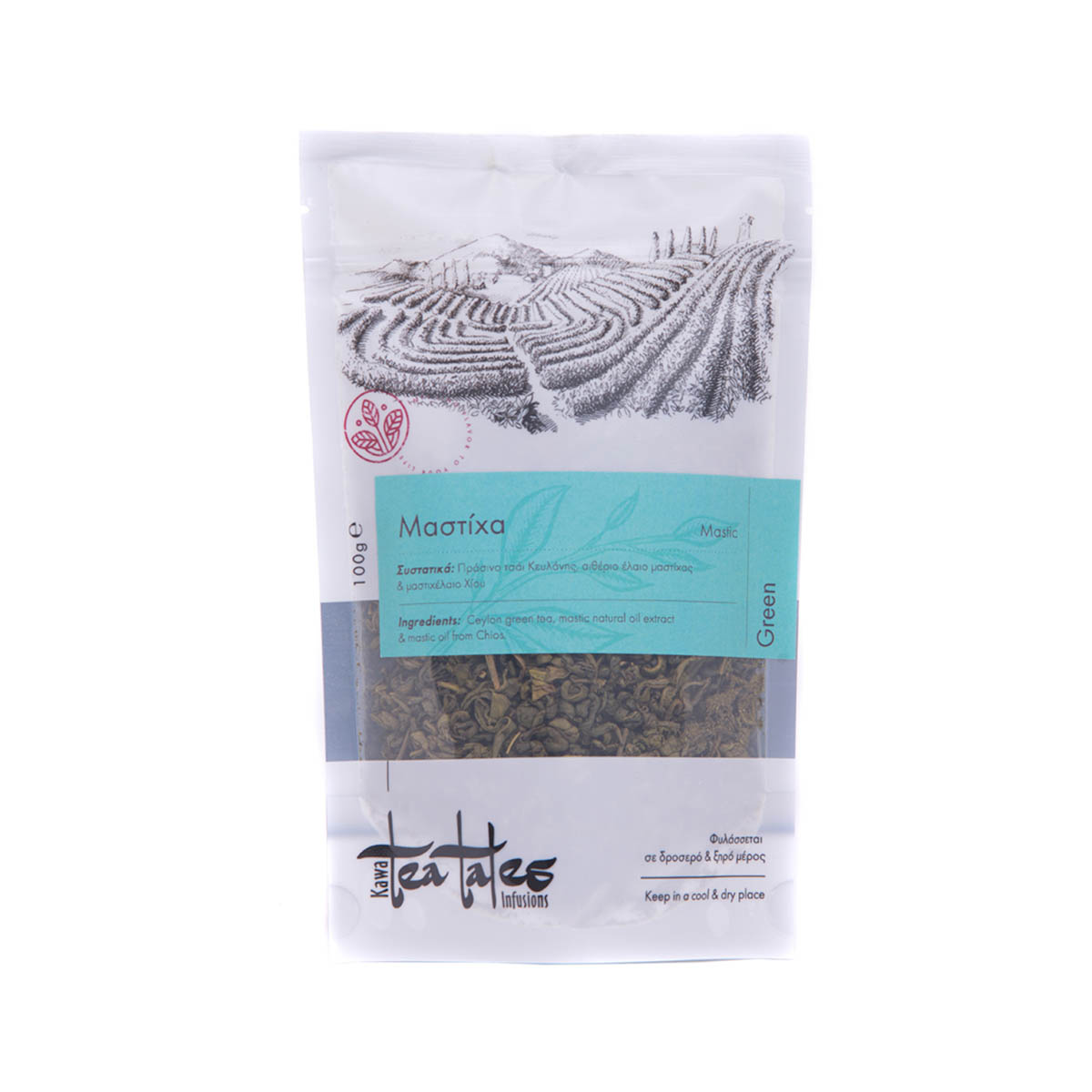 TEA TALES GREEN TEA MASTIC 100g