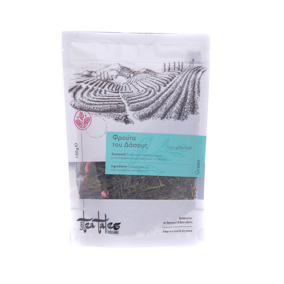 TEA TALES GREEN TEA FRUITS OF THE FOREST 100g