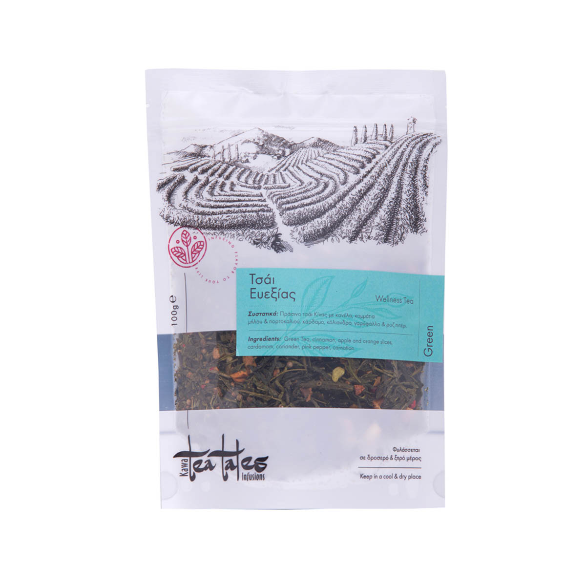 TEA TALES GREEN TEA WELLNESS 100g
