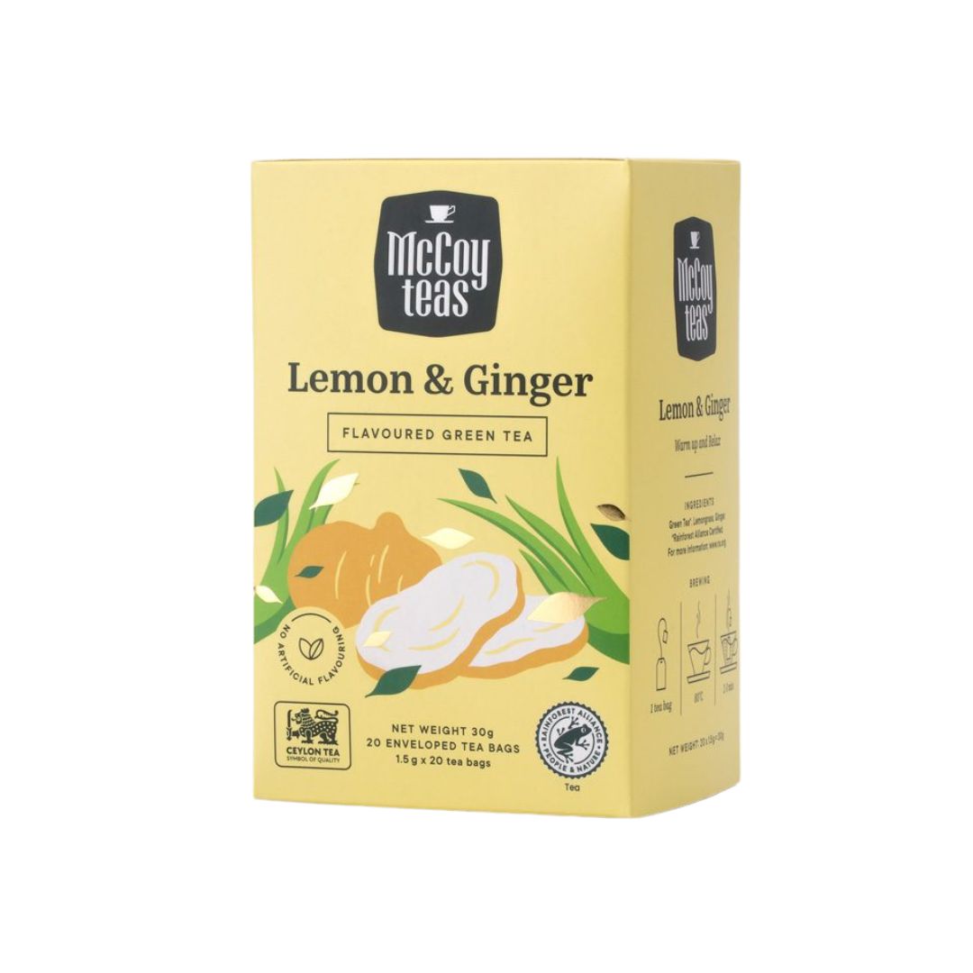 McCoy LEMON & GINGER TEA
